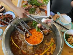 番茄鸳鸯锅-味当家鱼头火锅.•甲鱼料理(金沙店)