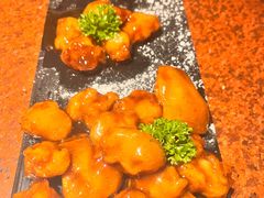 雪花糖醋里脊-绿茶餐厅(华联万柳店)