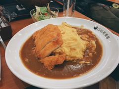 咖喱猪扒蛋包饭-COCO壱番屋(北京平安国际金融中心店)