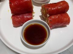 红米脆皮鲜虾肠-蝴蝶里·粤菜·点心(滨江龙湖店)