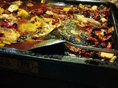 -探鱼·鲜青椒爽麻烤鱼(中天广场店)