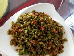 酸豆角肉沫-毛家湘菜馆(青海湖店)