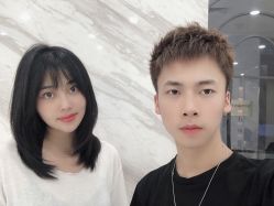 点击看大图 -3AM HAIR SALON染发烫发接发