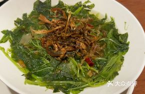 Bamboo Shoots Steamed with Amaranth