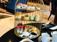 -The Lounge大堂酒廊·咖啡·沙拉·下午茶(金茂深圳JW万豪酒店)