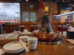 大堂-古铜老院铜锅涮肉·清真(双井店)