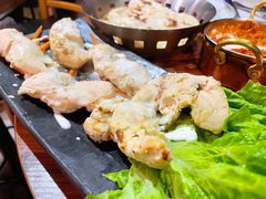 烤油无骨鸡肉-克比叔叔印度餐厅Kebabs on the Grille(永康路分店)