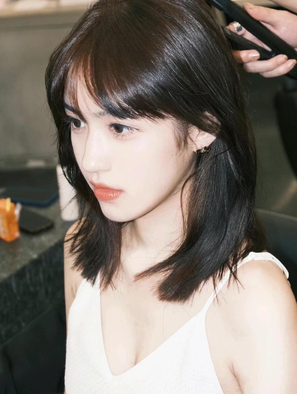 中长发的经典剪裁