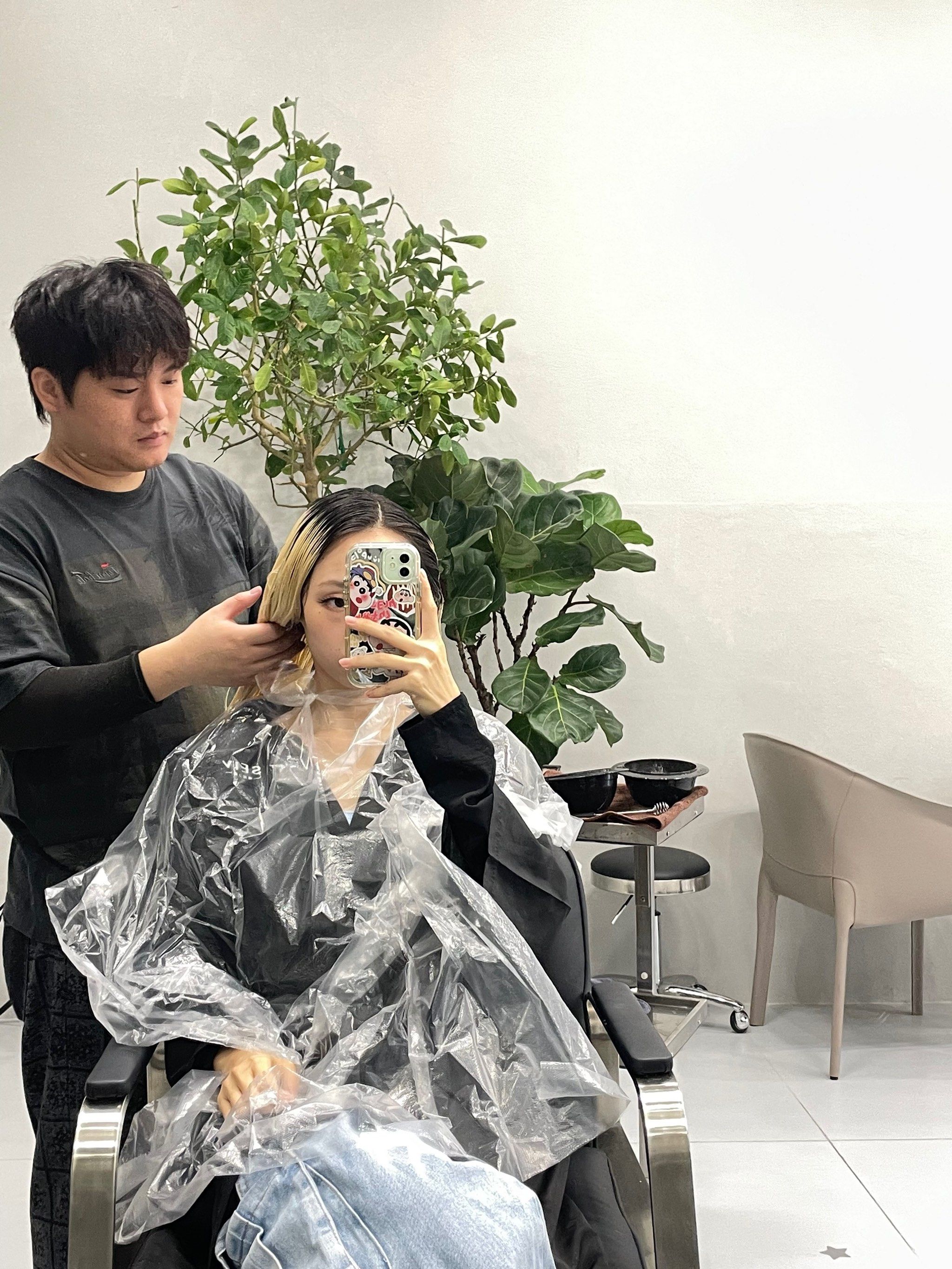 塑料头发补漂一定要来这里鸭