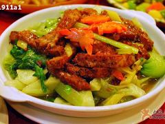 鲮鱼球炒生菜-佛有缘素食馆·荔湾老字号(陈家祠首店)
