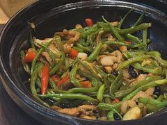 小炒扁豆丝-伊喜饺子·烤鸭(五道口学院路店)