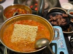 部队火锅-笑谈小街·韩国料理(萝岗店)