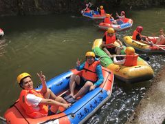 -江南大峡谷军事漂流