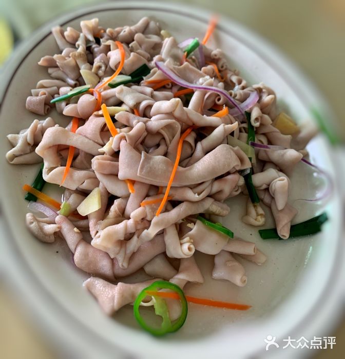 红炎炎农家菜老字号(金水台店)白灼鵝腸图片