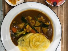 蔬菜咖喱蛋包饭-池奈·咖喱蛋包饭(熙地港店)