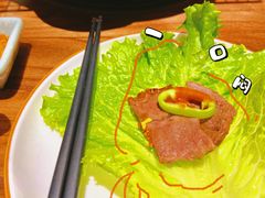 -明洞阿姨·韩式酱蟹烤肉·创意料理(三元桥店)