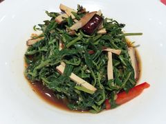 炝拌枸杞芽-西贝(上海新梅广场店)