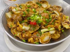 豉椒炒花甲-凤城康记饭店
