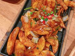 铁板土豆-老胖串店(浆水泉路店)
