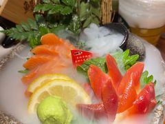 三文鱼刺身-鳗鱼家·深夜食堂(军博店)