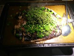 鲜青椒烤鱼-探鱼·鲜青椒爽麻烤鱼(广州花都来又来店)
