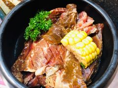 -草家酱蟹炭火烤肉店(珲春南路一店)
