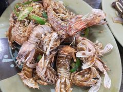 椒盐濑尿虾-贞姨美食·老字号海鲜大排档