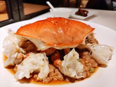 珍宝蟹蒸手剁肉饼-利苑酒家(合景国际金融广场店)