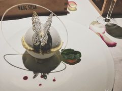 白雪薄脆佐草莓青柠雪芭-王品牛排(福州泰禾店)