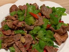 小炒牦牛肉-缘生态云南菜·野生菌庭院餐厅(华侨城店)