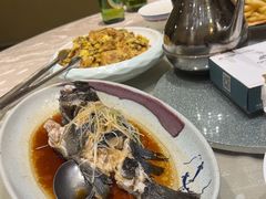 -海派美食·家宴海鲜青岛菜·石锅鲽鱼头(东方城店)