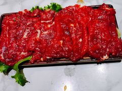 水上漂嫩牛肉-杨家火锅(国美店)
