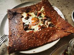 鸡蛋蘑菇熏肉荞麦可丽饼-RAC BAR(安福路店)