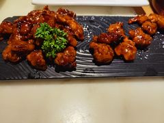雪花糖醋里脊-绿茶餐厅(西单老佛爷店)