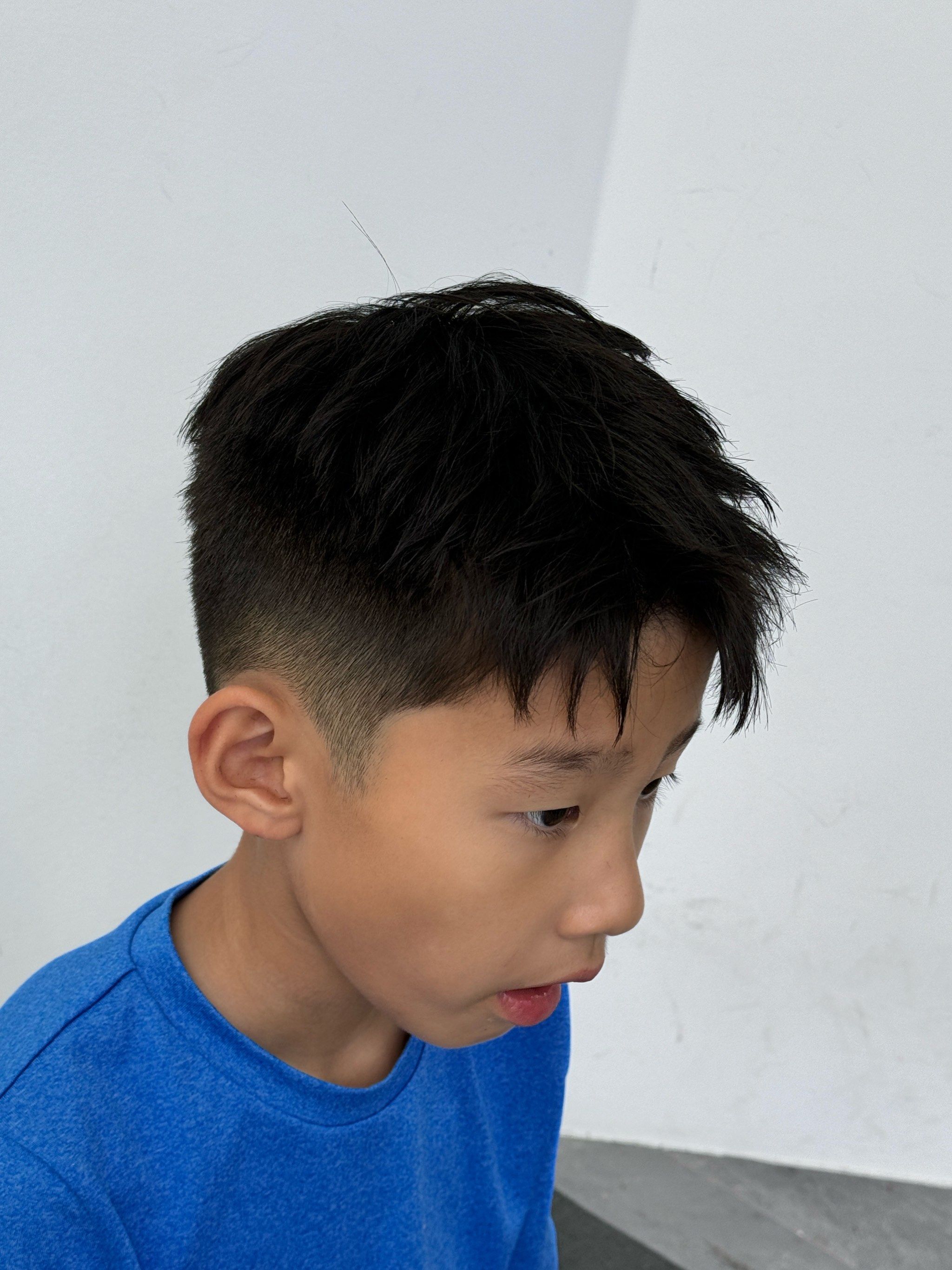 男孩子的个性发型
