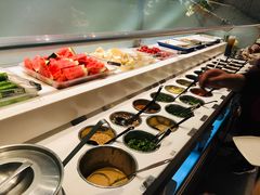 自助调料区-海底捞火锅(万丰桥店)