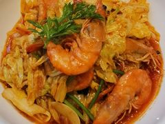 大虾炒白菜-山东宾馆·齐鲁苑餐厅