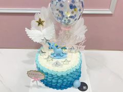 网红小马渐变色动物奶油蛋糕-艾加柒克蛋糕茶歇甜品台(春熙路店)