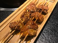 烤羊排串-羊肉街口老银川滩羊涮肉馆