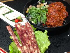 麻辣牛肉-矮板凳老火锅(宽窄巷子店)