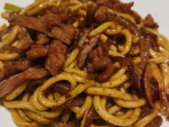 黑椒牛柳炒乌冬面-高第街56号餐厅(银座商城玉函店)