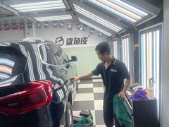 -鲨鱼皮汽车凹陷玻璃修复(静安店)