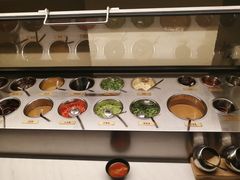 自助调料区-左庭右院鲜牛肉火锅(金山万达店)