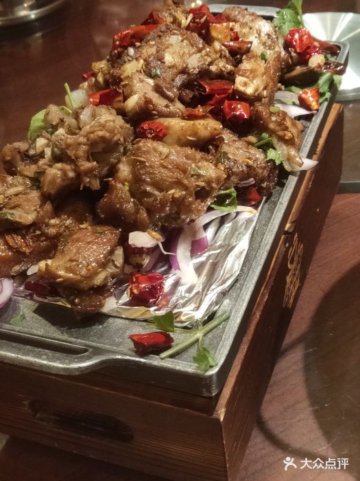 铁板巴西烤羊排