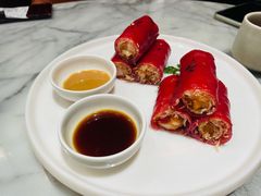 红米脆皮鲜虾肠-蝴蝶里·粤菜·点心(滨江龙湖店)