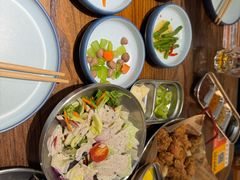 -明洞阿姨·韩式酱蟹烤肉·创意料理(三元桥店)