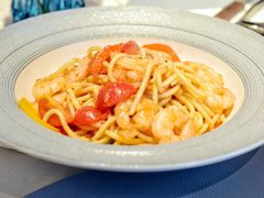 茄汁虾仁意面-伊斯坦布尔土耳其清真咖啡餐厅