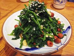 果仁菠菜-锦尚阁烤鱼•天津菜(宣武门胡同店)