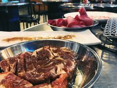调味猪排肉-釜山火炉·海鲜烤肉(紫藤路店)