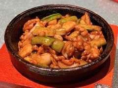 石锅焗美蛙肉-蟹榭·本帮江浙菜·蟹宴(五角场合生汇商场店)